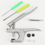 Button,Fastener,Pliers,350Pcs,Resin,Plastic,Poppers,Buttons