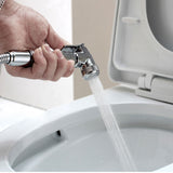 Stainless,Steel,Handheld,Douche,Bidet,Sprayer,Shower,Toilet,Adapter