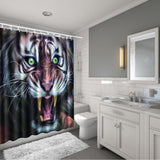 Waterproof,Fabric,Scenery,Bathroom,Shower,Curtain,Panel,Sheer,Toilet,Cover