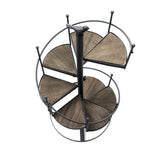 Spiral,Plant,Stand,Flower,Holder,Shelf,Display,Garden,Decor
