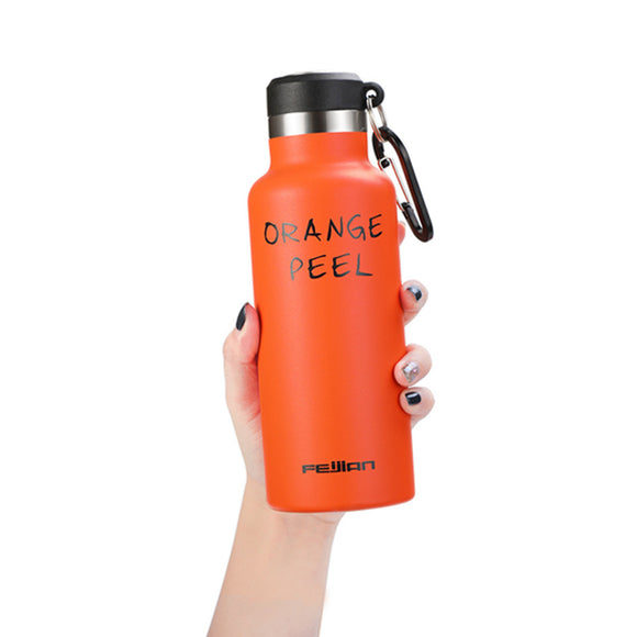 500ml,Stainless,Steel,Sport,Water,Bottle,Running,Kettle,Cycling,Hiking,Drink,Vacuum