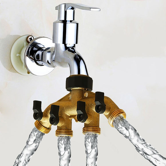 American,Standard,Brass,Faucet,Manifold,Water,Segregator,Garden,Connector,Splitter,Switcher,Control,Valve