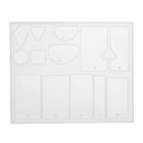 214PCS,Silicone,Epoxy,Resin,Casting,Jewelry,Pendant,Making,Mould,Craft