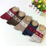 Women,Christmas,Thicken,Middle,Socks,Casual,Christmas,Socks