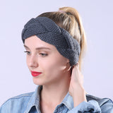 Women,Handmade,Braided,Headband,Thickened,Loose