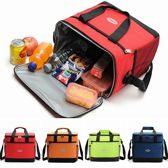 Large,Insulated,Cooler,Outdoor,Camping,Picnic,Lunch,Shoulder