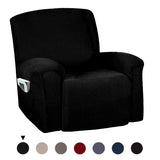 Recliner,Chair,Covers,Washable,Stretch,Cover,Pocket,Furniture,Protector,Solid,Color,Armchair,Supplies