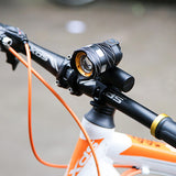 XANES,800LM,Bicycle,Light,Three,Modes,Zoomable,Night,Riding,Rechargeable,Waterproof