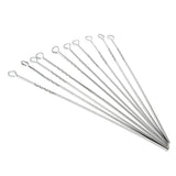 10Pcs,Stainless,Steel,Barbeque,Skewer,Needle,Kebab,Cooking,Grill,Stick