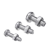 Suleve,MXST2,480Pcs,Screw,Pan&Flat,Stainless,Steel,Assortment