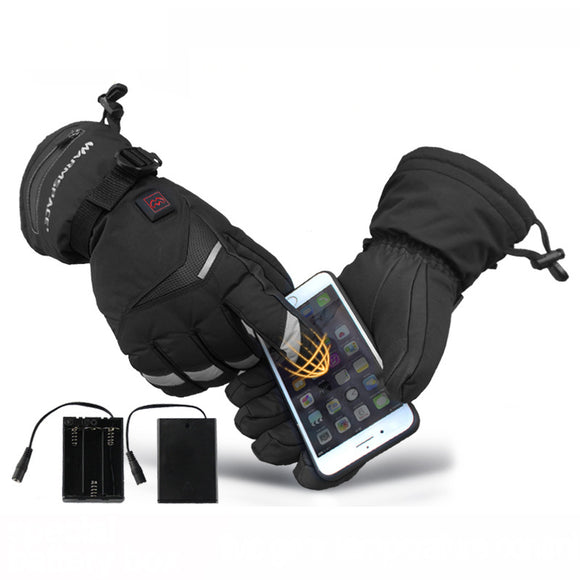 WARMSPACE,5Modes,Waterproof,Windproof,Electric,Heated,Gloves,Outdoor,Skiing,Riding,Touch,Screen,Gloves,Winter