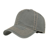 Women,Casual,Washed,Cotton,Baseball,Adjustable,Soild,Color,Visor