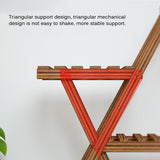 Wooden,Plant,Stand,Shelf,Flower,Holder,Storage,Plants,Displaying,Garden,Patio,Corner,Outdoor,Indoor