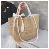 Women,Straw,Rattan,Shoulder,Beach,Crossbody,Messenger,Handbag,Outdoor,Travel