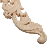 Carving,Applique,Unpainted,Flower,Applique,Carving,Decal,30x8cm,20x5cm