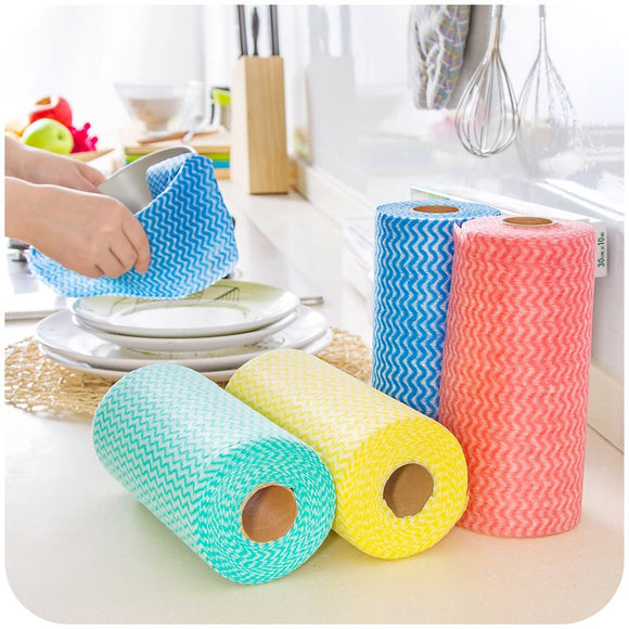 Kitchen,Cleaning,Cloths,Disposable,Wiping,Scouring,Furniture,Kitchenware,Towel,Dishcloth