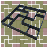 Cement,Brick,Maker,Square,Concrete,Molds,Reusable,Plastic,Maker,Steeping,Stone,Paver