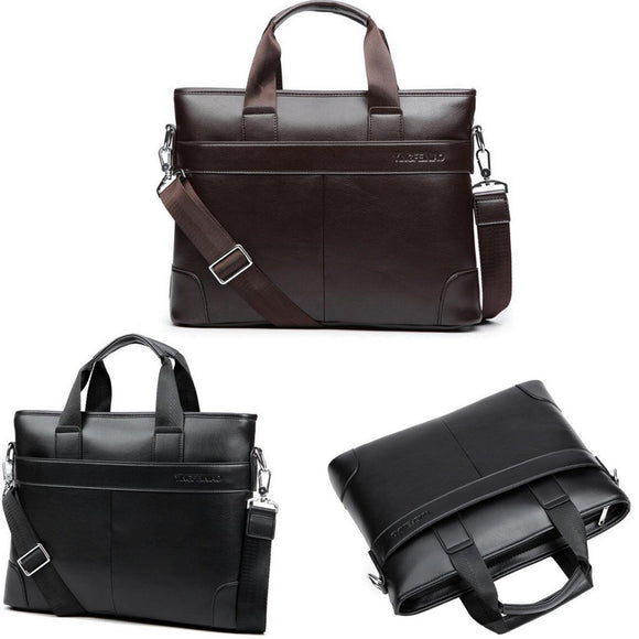 Leather,Durable,Briefcase,Waterproof,Business,Shoulder,Messenger,Satchel,Laptop,Handbag