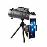 50X60,Optical,Large,Sight,Monocular,Phone,Observing,Survey,Camping,Telescope,Cellphone,Tripod