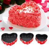 Mould,Removable,Bottom,Heart,Shape,Baking,Kitchen