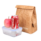 SANNE,Brown,Paper,Lunch,Reusable,Durable,Insulated,Thermal,Kraft,Paper,Snack