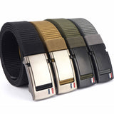 ENNIU,125cm,Nylon,Fashion,Holeless,Design,Waist,Belts,Tactical,Quick,Unlock,Metal,Buckle,Waist