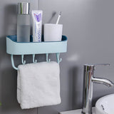 Bathroom,Shelf,Organizer,Shower,Shampoo,Holder,Storage,Punch