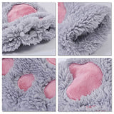 Women,Girls,Fluffy,Plush,Fingerless,Gloves,Glove,Winter,Mittens
