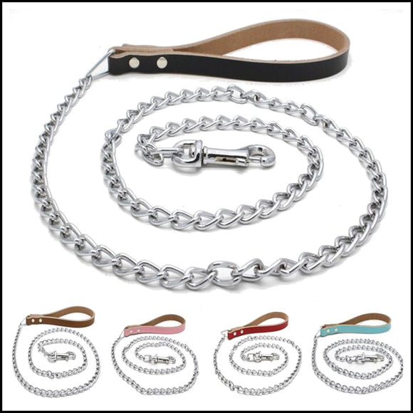 120cm,Metal,Traction,Leash,Puppy,Training,Walking,Strap,Collar