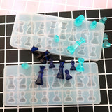 Crystal,Chess,Silicone,Ornament,Resin,Casting,Craft,Mould