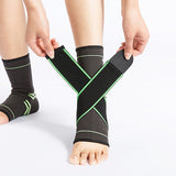 Unisex,Elastic,Bandage,Compression,Knitting,Sports,Protector,Basketball,Soccer,Ankle,Support