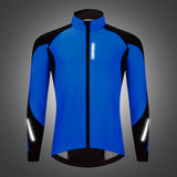 WOSAWE,Cycling,Fleece,Jacket,Windproof,Outdoor,Sports,Jacket,Safety,Reflective,Night,Riding