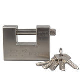 Super,Thick,Metal,Rectangular,Padlock,Security