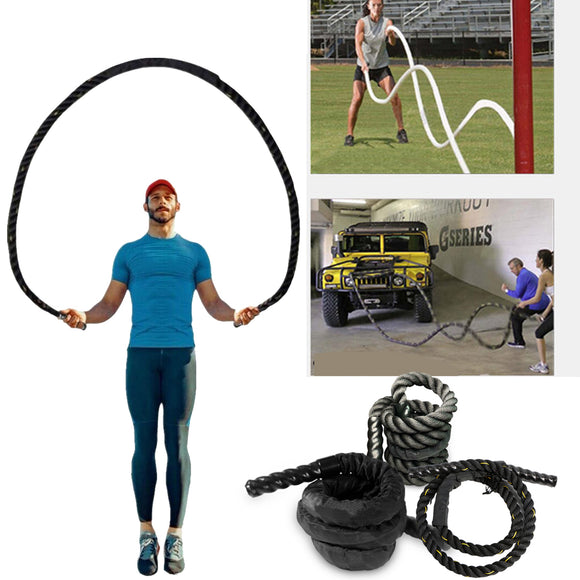 Fitness,Heavy,Diameter,Weighted,Battle,Skipping,Ropes,Powerful,Strength,Training,Ropes