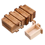 Compartment,Wooden,Puzzle,Secret,Drawer,Brain,Teaser,Educational