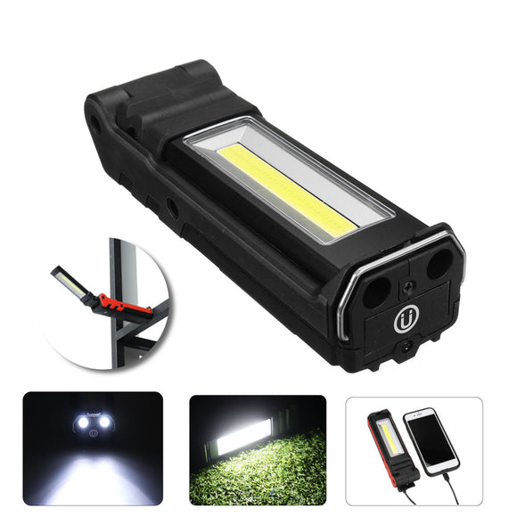 400LM,Foldable,Maintenance,Light,Rechargeable,Flashlight,Cycling,Night,Warning,Light