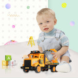 Tanker,Truck,Construction,Agitating,Lorry,Vehicle,Model,Children,Toddlers