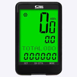 SUNDING,Large,Screen,Computer,Multifunction,Waterproof,Eight,Languages,Cycle,Bicycle,Speedometer,Odometer