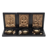Resin,Statue,Candle,Holder,Spiritual,Meditation,Table,Candlestick,Decorations