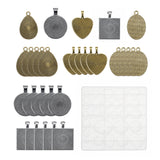 31pcs,Resin,Casting,Molds,Silicone,Jewelry,Making,Pendant,Mould