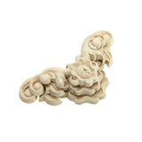 Floral,Carved,Woodcarving,Decal,Corner,Applique,Wooden,Furniture,Decorations