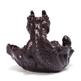 Ceramic,Dragon,Backflow,Incense,Stick,Burner,Cones,Holder,Catcher,Fragrance,Censer