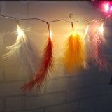 KCASA,Feather,String,Lights,Christmas,Pendant,Lamps,Party,Decoration