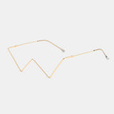 Women,Pieces,Without,Shape,Metal,Diamond,Decoration,Fashion,Decoration,Eyeglasses