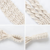 Macrame,Plant,Hanger,Hanging,Shelf,Bookshelf,Mounted,Shelves