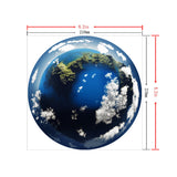 Mouse,Decals,Sticker,Waterproof,Removable,Stickers,Globe,Decor
