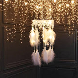 Light,Tassel,Catching,Monternet,Large,Dream,Catcher,Creative,Feathers,Pendant,Wedding,Decorations