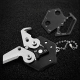 KCASA,Upgrade,Multifunctional,Folding,Portable,Hexagonal,Wrench,Plier,Cutter,Keychain,Positioning,Wrench,Opener,Gadget