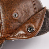 Trapper,Men's,Thick,Outdoor,Earmuffs,Cotton,Leather,Baseball