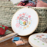 Embroidery,Cloth,Handmade,Cross,Stitch,Hanging,Chinese,Style,Painting,Decoration